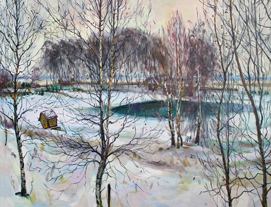 Выставка живописи Наталии Муравьёвой «Только цветом»
